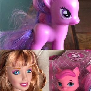 Pets Club & Styling Doll Head & Pony